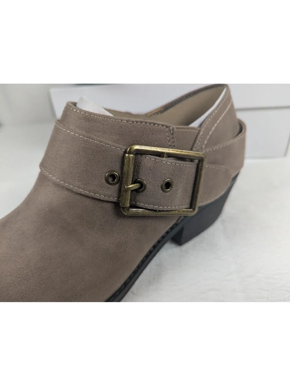 Croft & Barrow - Dorindaa - Buckle - Zippper - Women's Ankle Boots - Size: 8.5